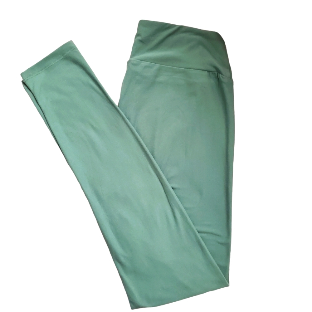 LuLaRoe OS green leggings